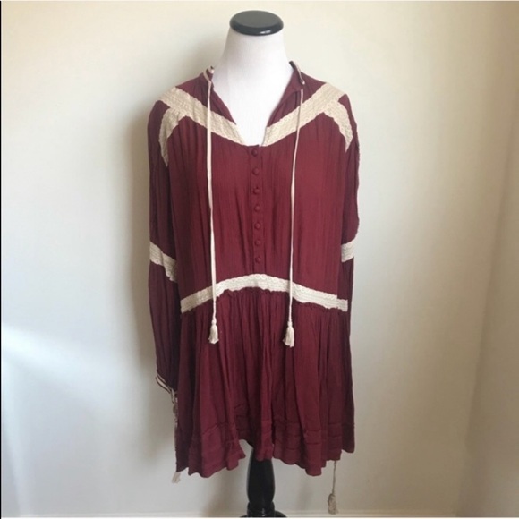 Free People Red Dress. - Picture 2 of 8